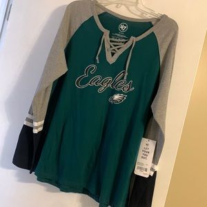 Womens long sleeve Philadelphia Eagles shirt